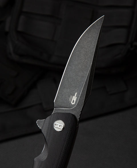 BESTECH ARCTIC BG33A-2 G10 Handle: 3.54" D2 Blade