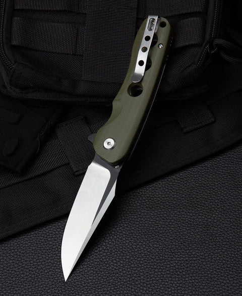 BESTECH ARCTIC BG33B-1 G10 Handle: 3.54" D2 Blade