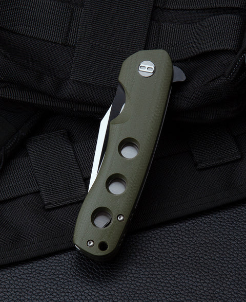 BESTECH ARCTIC BG33B-1 G10 Handle: 3.54" D2 Blade