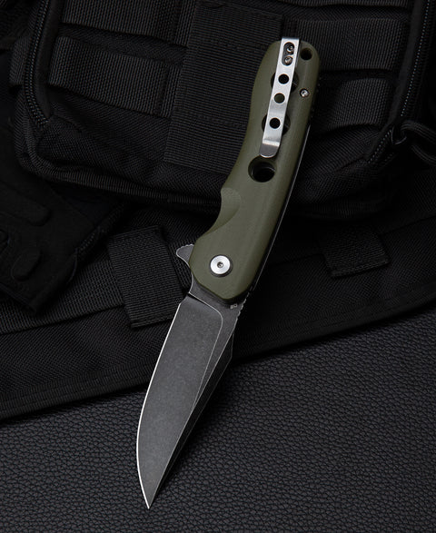 BESTECH ARCTIC BG33B-2 G10 Handle: 3.54" D2 Blade