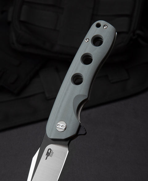 BESTECH ARCTIC BG33C-1 G10 Handle: 3.54" D2 Blade