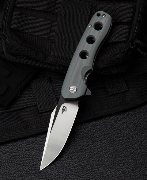 BESTECH ARCTIC BG33C-1 G10 Handle: 3.54" D2 Blade