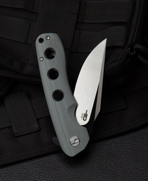 BESTECH ARCTIC BG33C-1 G10 Handle: 3.54" D2 Blade