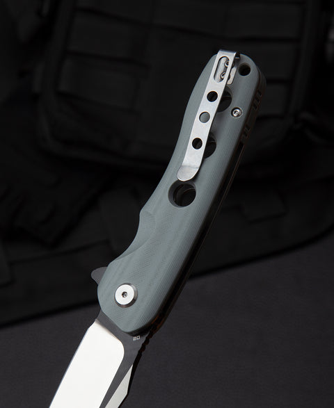 BESTECH ARCTIC BG33C-1 G10 Handle: 3.54" D2 Blade