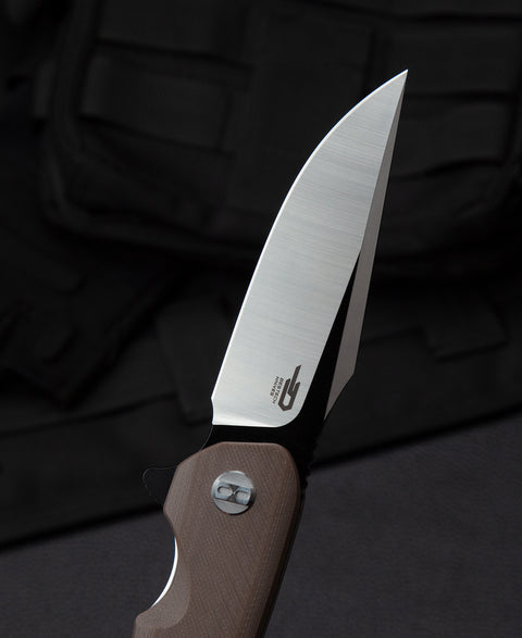 BESTECH ARCTIC BG33D-1 G10 Handle: 3.54" D2 Blade