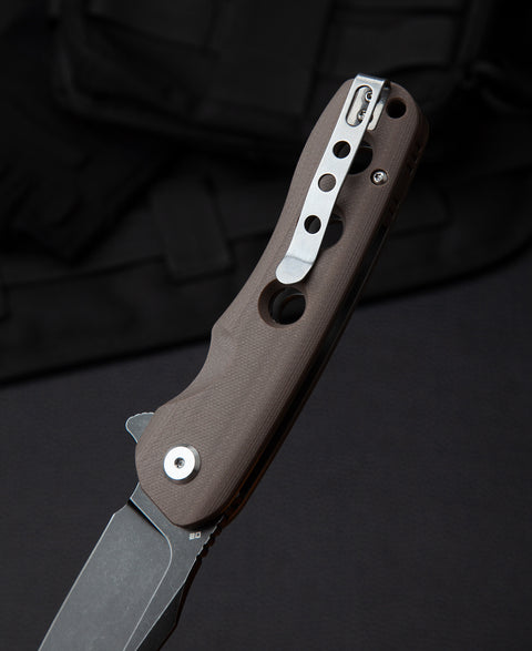 BESTECH ARCTIC BG33D-2 G10 Handle: 3.54" D2 Blade