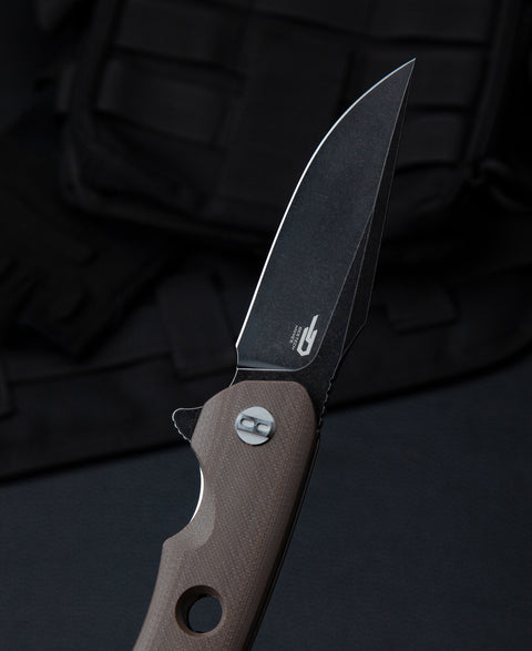 BESTECH ARCTIC BG33D-2 G10 Handle: 3.54" D2 Blade