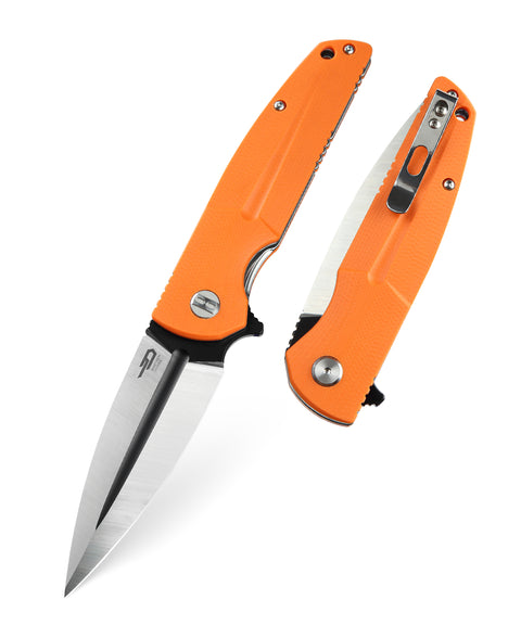 BESTECH FIN G10 Handle: 3.67" 14C28N Blade BG34B-2