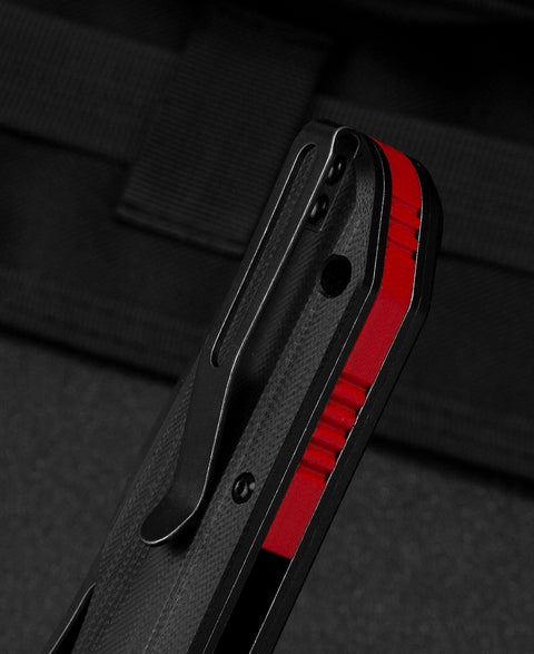 BESTECH OPERATOR Black G10 Handle: 3.47" D2 Blade BG36A