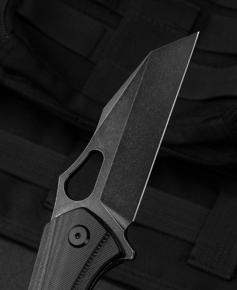 BESTECH OPERATOR Black G10 Handle: 3.47" D2 Blade BG36B