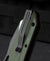 BESTECH OPERATOR Green G10 Handle: 3.47" D2 Blade BG36C