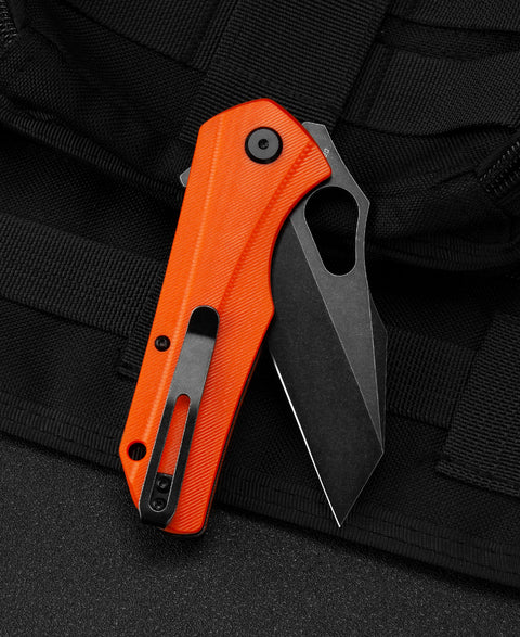 BESTECH OPERATOR Orange G10 Handle: 3.47" D2 Blade BG36E