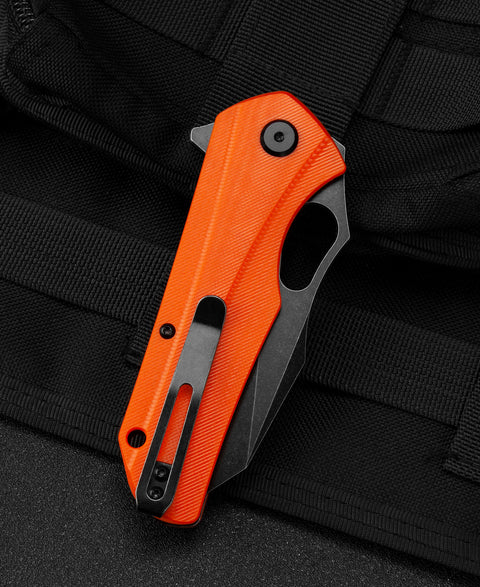 BESTECH OPERATOR Orange G10 Handle: 3.47" D2 Blade BG36E