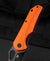 BESTECH OPERATOR Orange G10 Handle: 3.47" D2 Blade BG36E