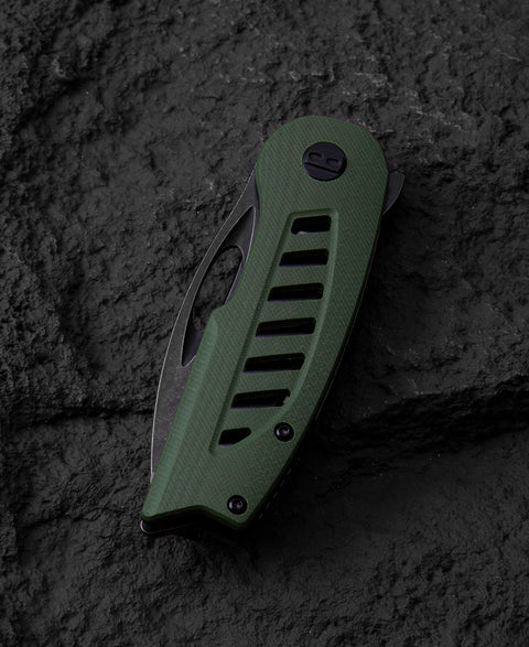 BESTECH EXPLORER Green G10 Handle: 2.87" D2 Blade BG37B