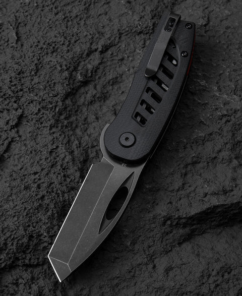 BESTECH EXPLORER Black G10 Handle: 2.87" D2 Blade BG37D