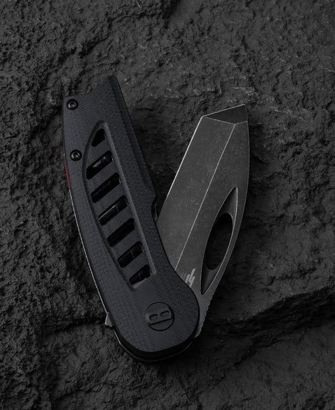 BESTECH EXPLORER Black G10 Handle: 2.87" D2 Blade BG37D
