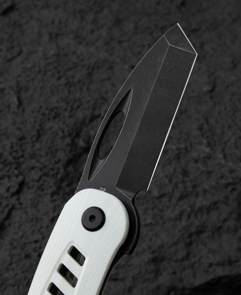 BESTECH EXPLORER White G10 Handle: 2.87" D2 Blade BG37E