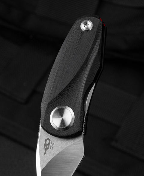 BESTECH TULIP Black G10 Handle: 1.34" 14C28N Blade BG38A