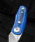 BESTECH TULIP Blue G10 Handle: 1.34" 14C28N Blade BG38D