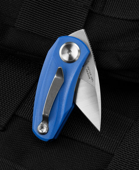 BESTECH TULIP Blue G10 Handle: 1.34" 14C28N Blade BG38D