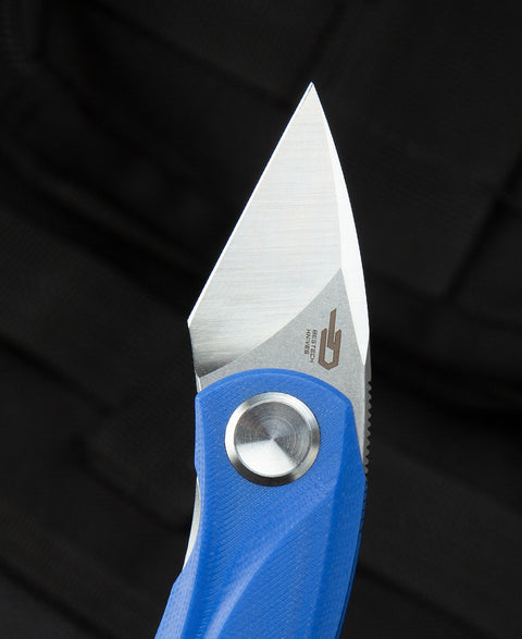 BESTECH TULIP Blue G10 Handle: 1.34" 14C28N Blade BG38D