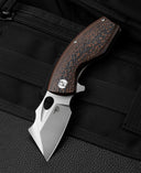 BESTECH LIZARD Black+Orange G10 Handle: 2.4