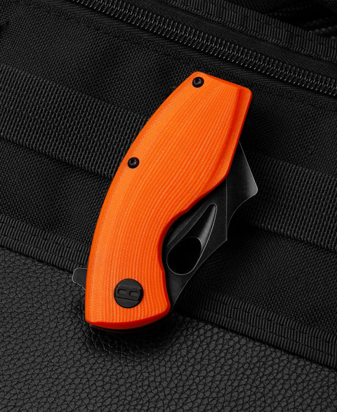 BESTECH LIZARD Orange G10 Handle: 2.4" D2 Blade BG39D