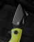 BESTECH LIZARD Lime Green G10 Handle: 2.4" D2 Blade BG39F