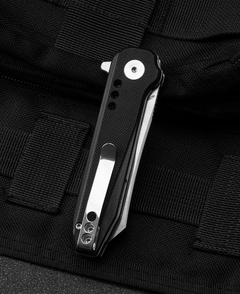 BESTECH SYNTAX Black G10 Handle: 2.84" 14C28N Blade BG40A
