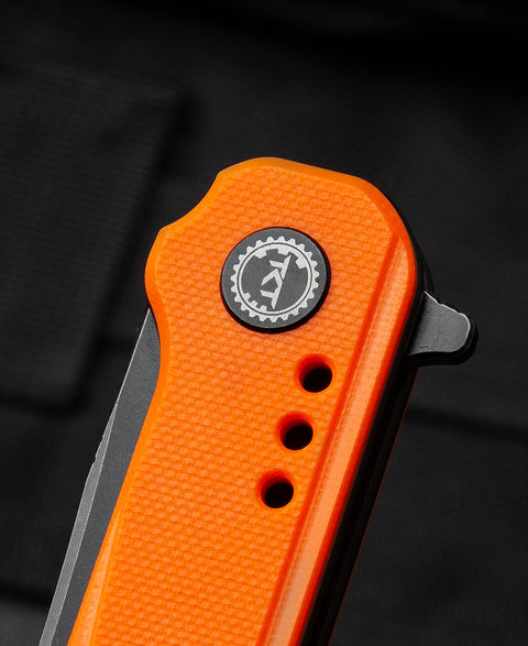 BESTECH SYNTAX Orange G10 Handle: 2.84" 14C28N Blade BG40C