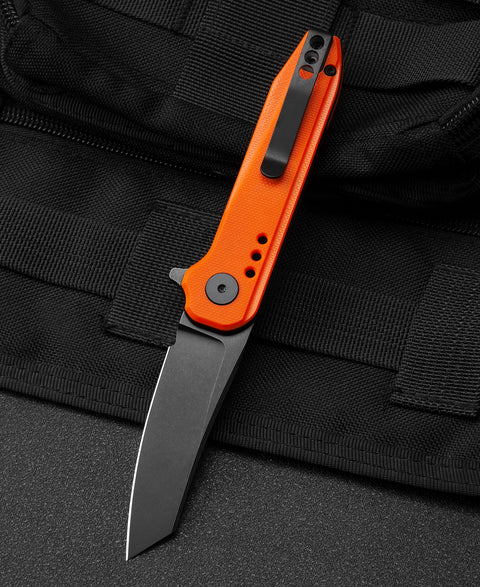 BESTECH SYNTAX Orange G10 Handle: 2.84" 14C28N Blade BG40C