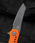 BESTECH SYNTAX Orange G10 Handle: 2.84" 14C28N Blade BG40C