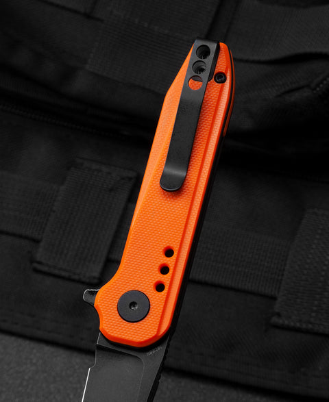 BESTECH SYNTAX Orange G10 Handle: 2.84" 14C28N Blade BG40C