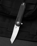 BESTECH SYNTAX Black micarta Handle: 2.84