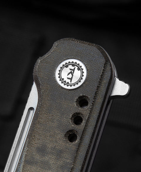 BESTECH SYNTAX Green Micarta Handle: 2.84" 154CM Blade BG41E