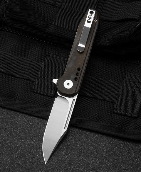 BESTECH SYNTAX Green Micarta Handle: 2.84" 154CM Blade BG41E