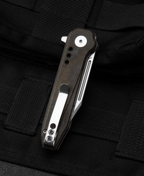 BESTECH SYNTAX Green Micarta Handle: 2.84" 154CM Blade BG41E