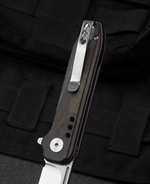 BESTECH SYNTAX Green Micarta Handle: 2.84" 154CM Blade BG41E
