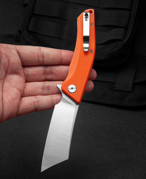 BESTECH CUBIS G10 Handle: 3.15" D2 Blade BG42D