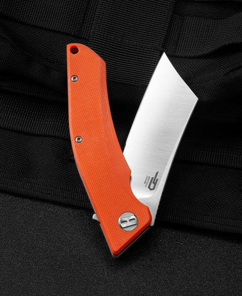 BESTECH CUBIS G10 Handle: 3.15" D2 Blade BG42D