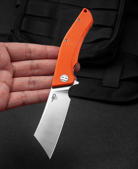 BESTECH CUBIS G10 Handle: 3.15" D2 Blade BG42D