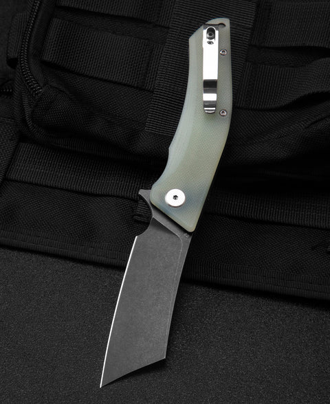 BESTECH CUBIS G10 Handle: 3.15" D2 Blade BG42E