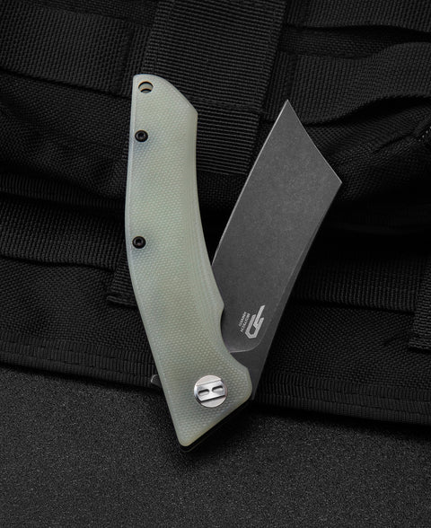 BESTECH CUBIS G10 Handle: 3.15" D2 Blade BG42E