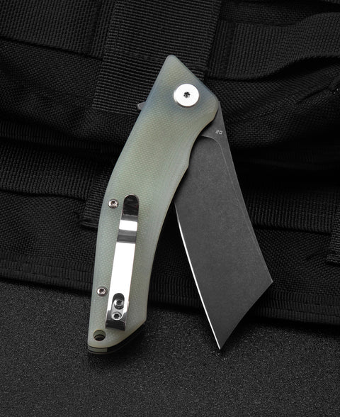 BESTECH CUBIS G10 Handle: 3.15" D2 Blade BG42E