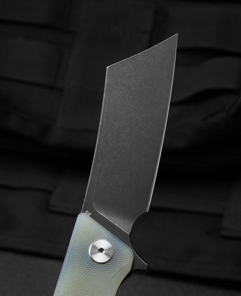 BESTECH CUBIS G10 Handle: 3.15" D2 Blade BG42E
