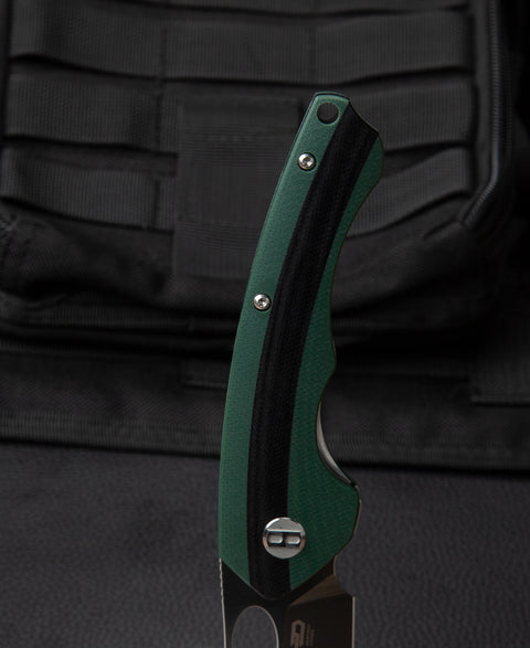 BESTECH SKIRMISH G10  Handle: 3.23" D2 Blade BG44A