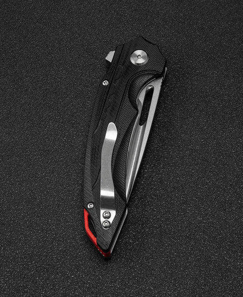 BESTECH ORNETTA G10 Handle: 3.54" D2 Blade BG50A
