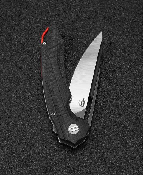 BESTECH ORNETTA G10 Handle: 3.54" D2 Blade BG50B