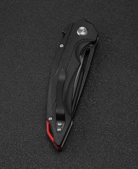 BESTECH ORNETTA G10 Handle: 3.54" D2 Blade BG50B